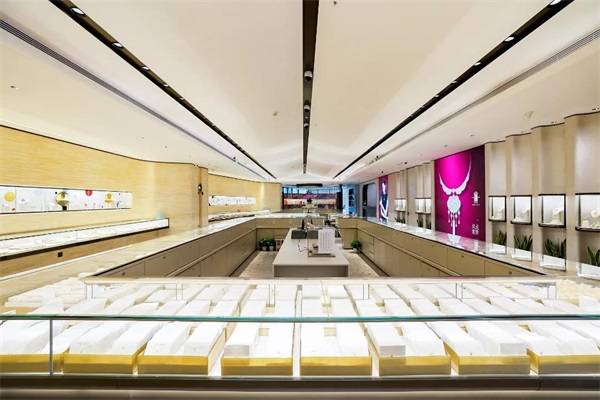 珠宝展厅颜值天花板来了看峰汇珠宝如何打造完美办公空间