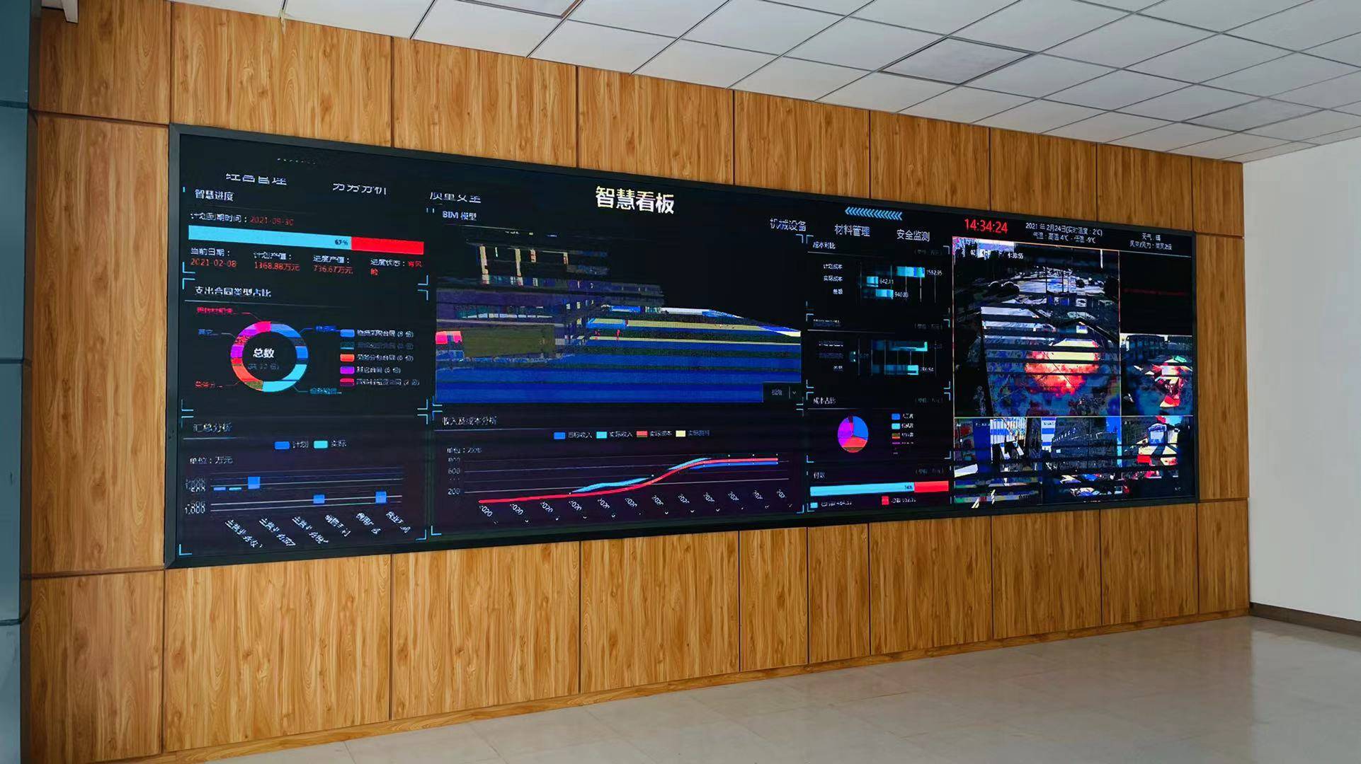 工地指挥所里的led屏是干什么的