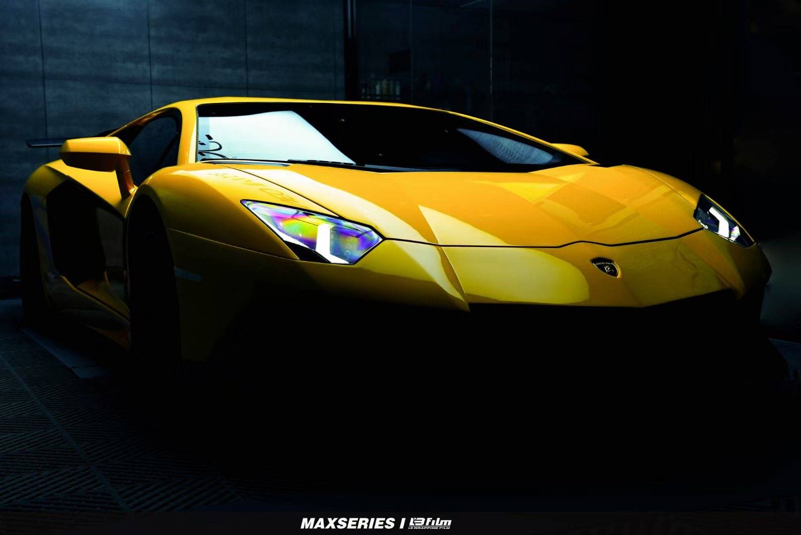 lbfilm改色膜lb超亮莫兰黄兰博基尼lp700