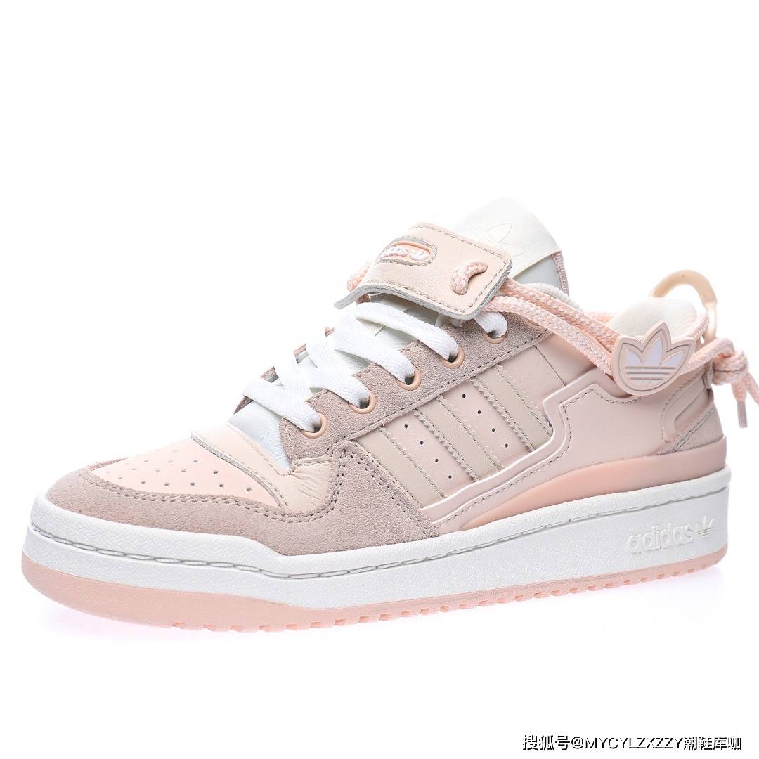 图标 阿迪达斯Adidas三叶草 Originals Forum 84 Low 罗马魔术贴系带低帮板鞋GX3659