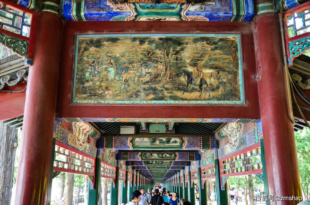 颐和园和它的长廊风光