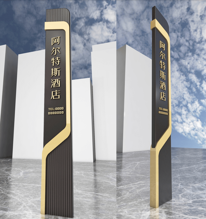 精神堡垒和普通标识牌的作用区分河南中恒标识