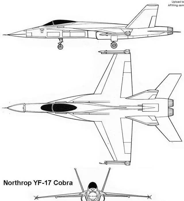 f-15战机三视图图片