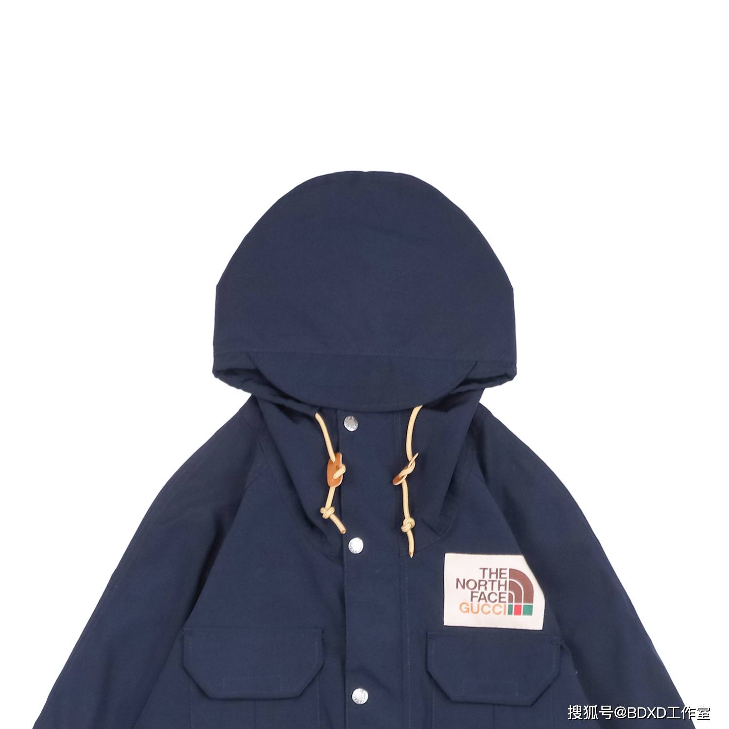 Gucci Gucci ＆ TNF 21Fw 联名贴花徽标冲锋衣