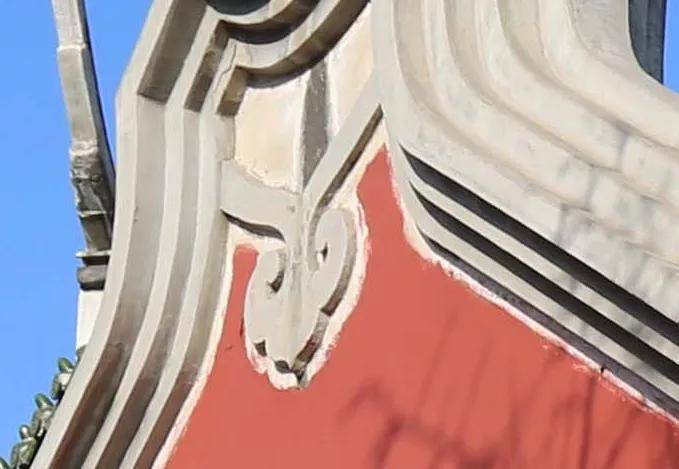 烟台市福建会馆的山墙_山花_五行_绶带