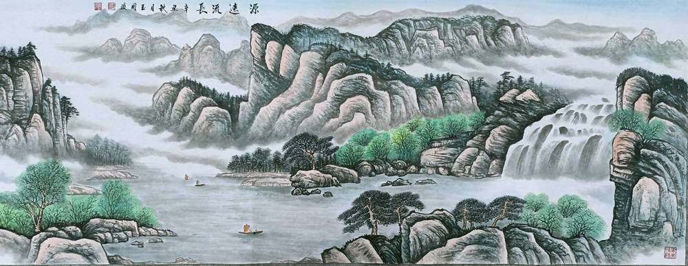 艺海无涯画无止境陈玉用画家