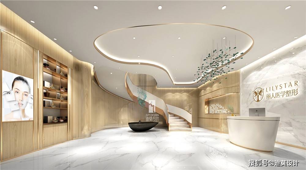 中原地区打造高级感的医美整形机构设计效果 设计让美业空间更美