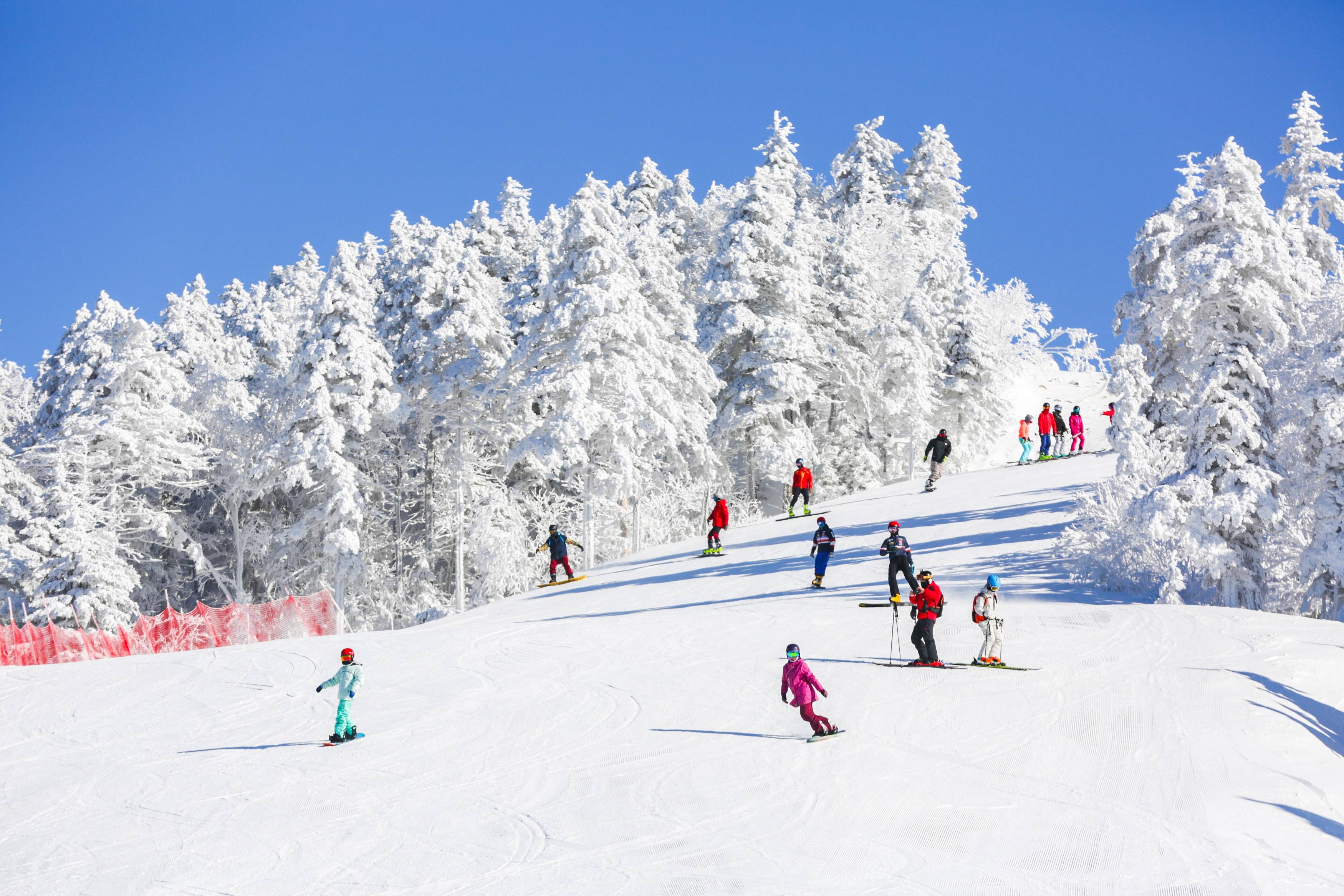 吉林市北山滑雪场图片