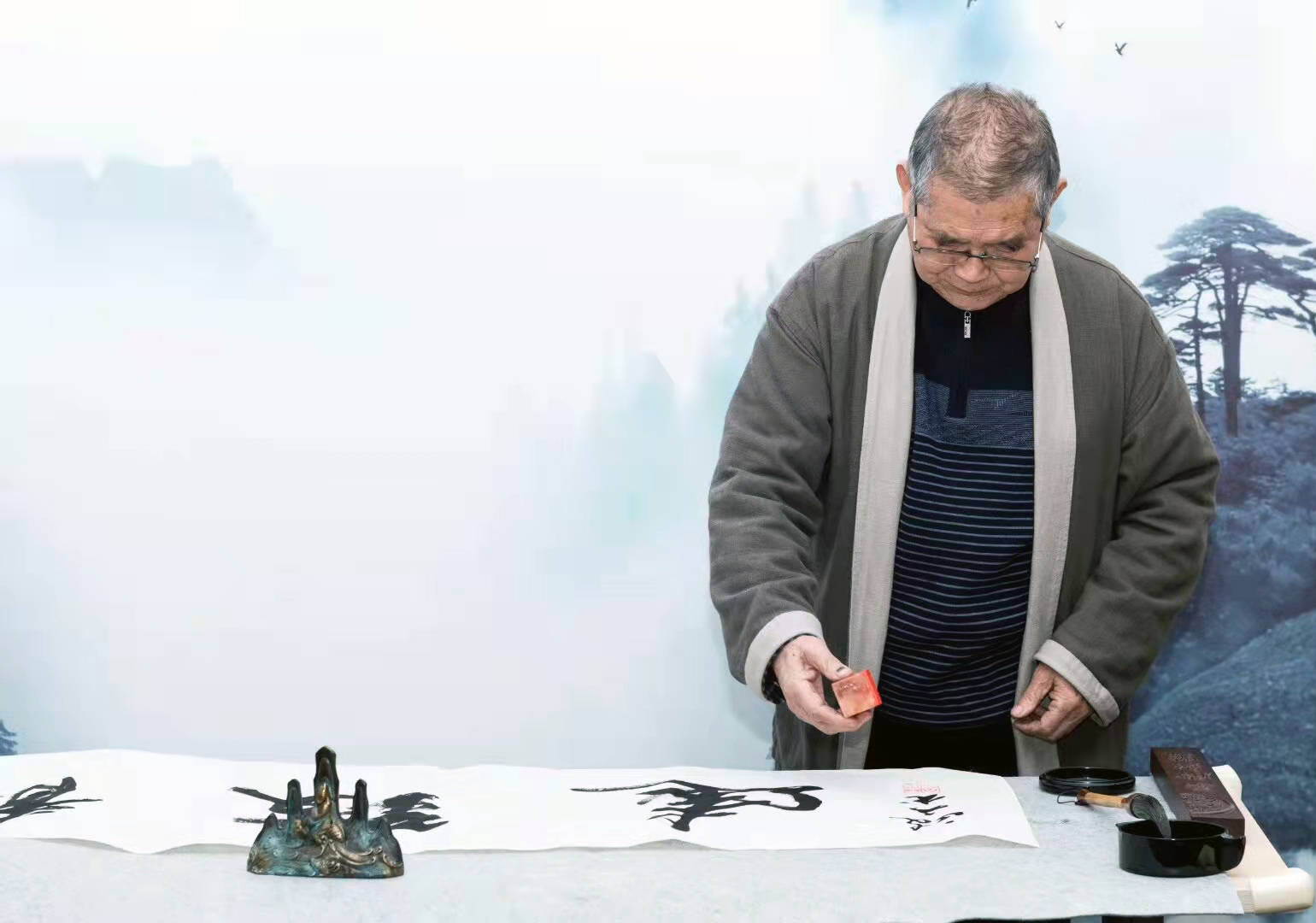 翰墨丹青展风采王政文书法作品欣赏