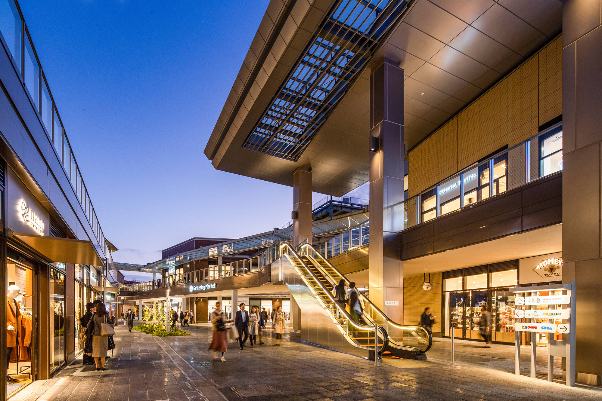 日本南町田grandberrypark公园商业综合体laguardalowarchitectslla