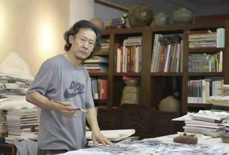 艺缘情深记衡水市国家一级美术师张玉生