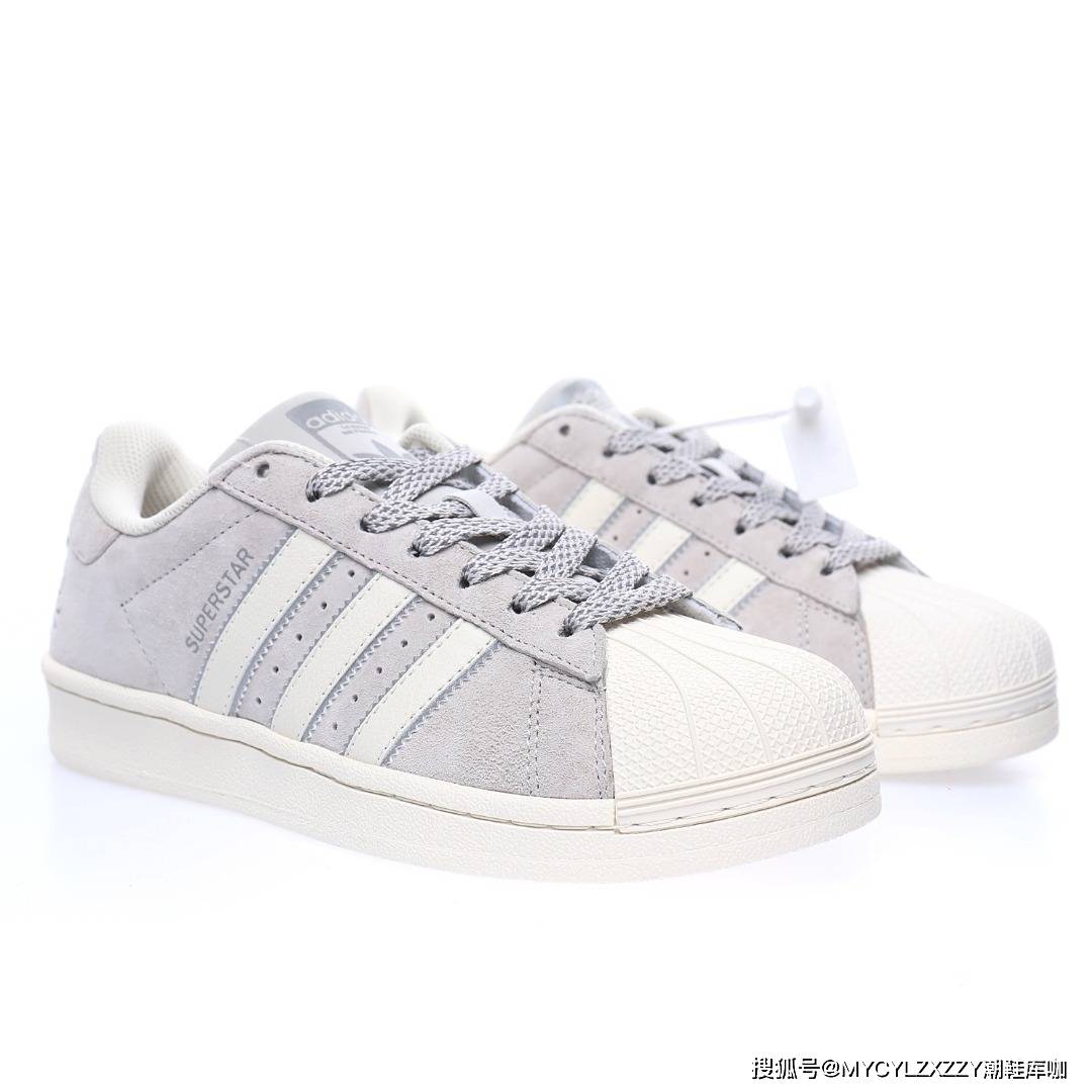 品牌Adidas三叶草 Originals Superstar 贝壳头低帮休闲运动板鞋3M满天星 BS0911