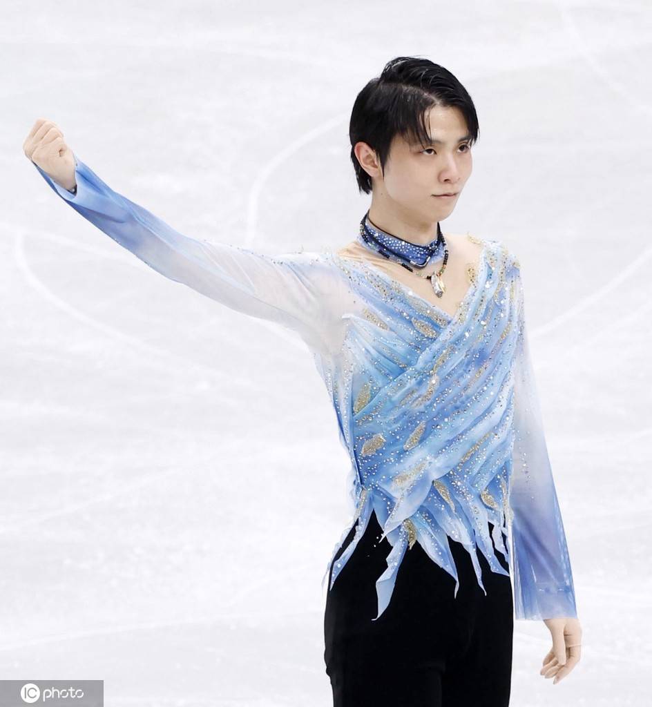 高清圖2021全日本花滑錦標賽羽生結弦姿態優雅