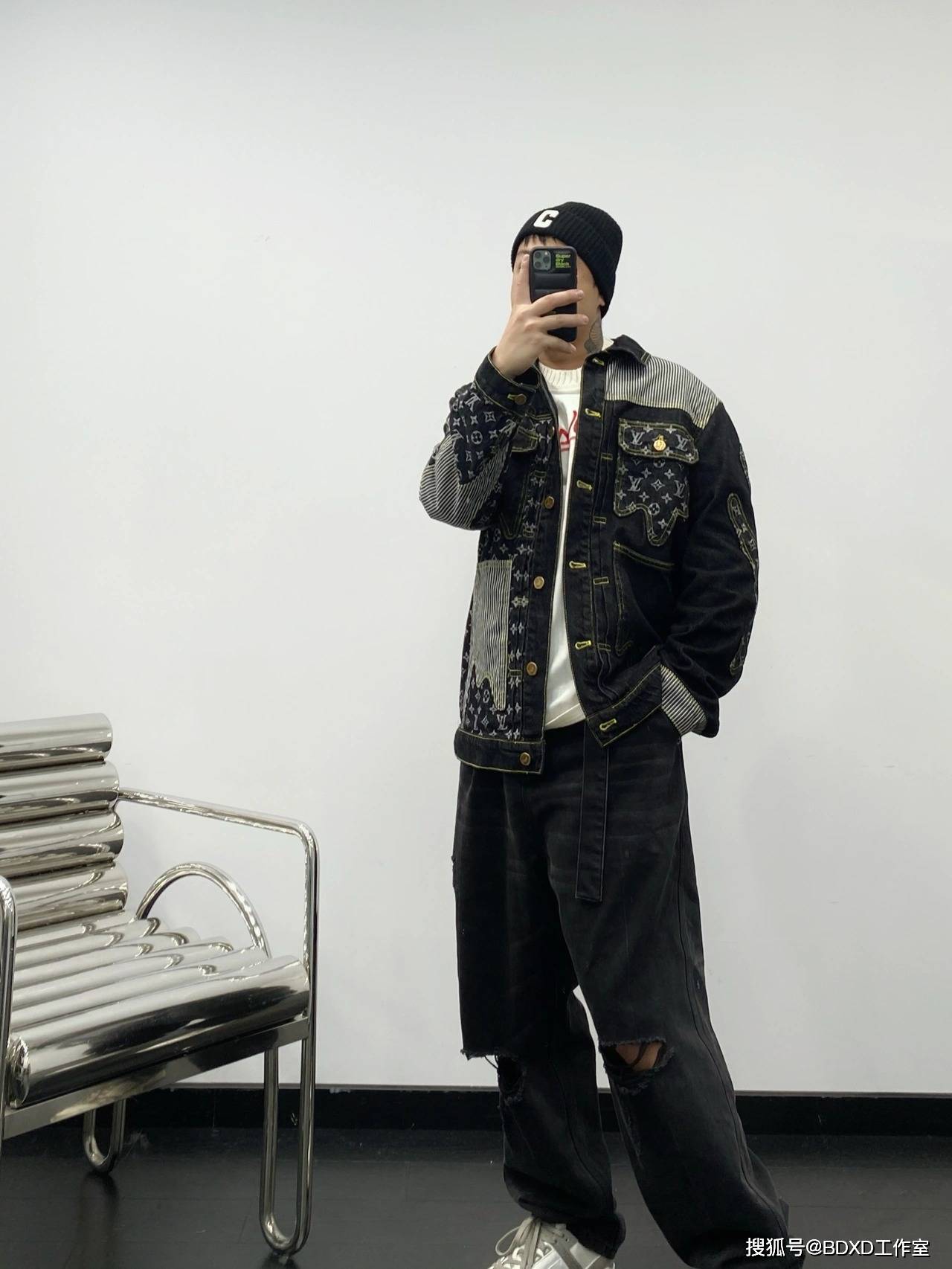 lv×nigo联名第二季系列牛仔外套_实物_全网_主页