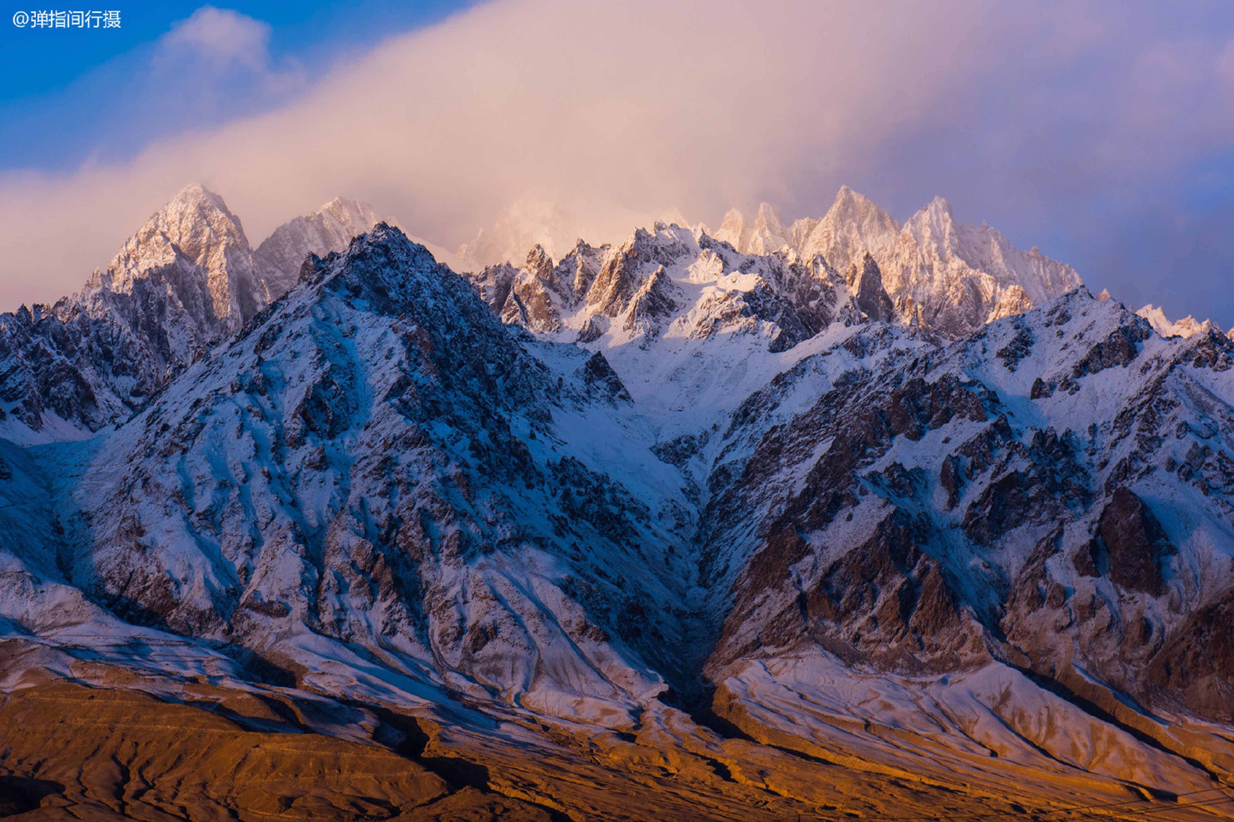 雪山雾凇鲜有人去,风光惊艳难以言表_冰雪_仙境_冰川
