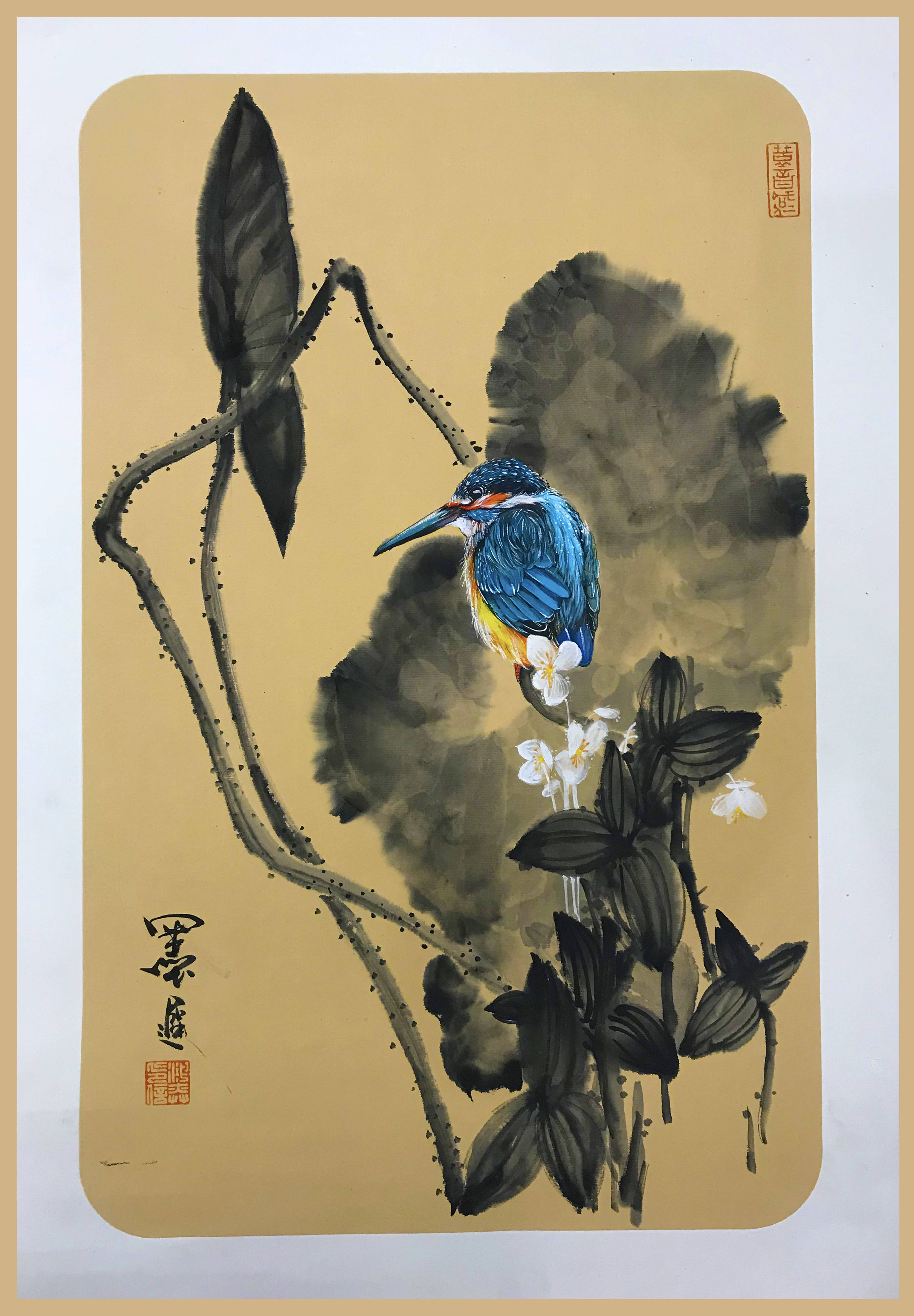 中国|俊逸洒脱——评墨迟兄之花鸟艺术