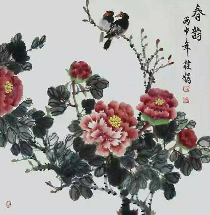 江苏|诠释色彩的无限魔力——赏画家孙桂娟的写意牡丹