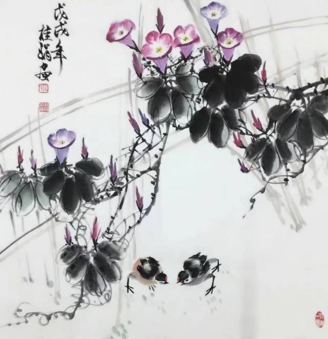 江苏|诠释色彩的无限魔力——赏画家孙桂娟的写意牡丹