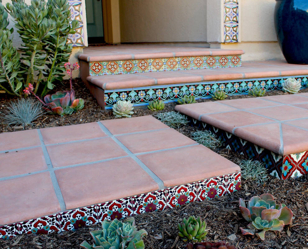 花砖元素点亮你的庭院设计