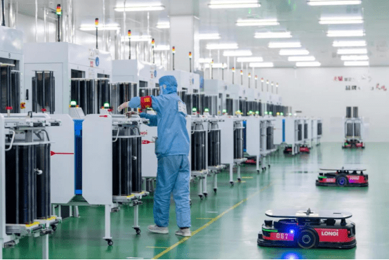 隆基乐叶生产防疫两不误