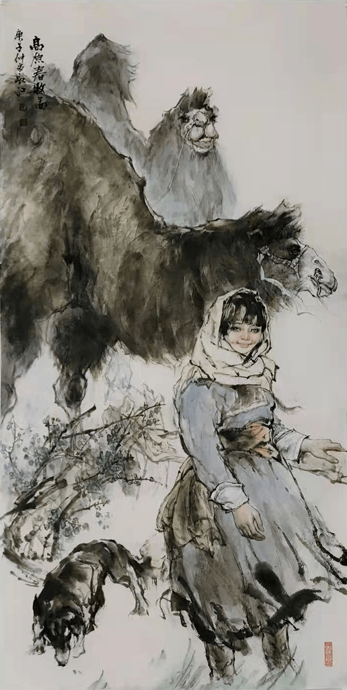 2022中国书画名家新春大拜年画家马长江