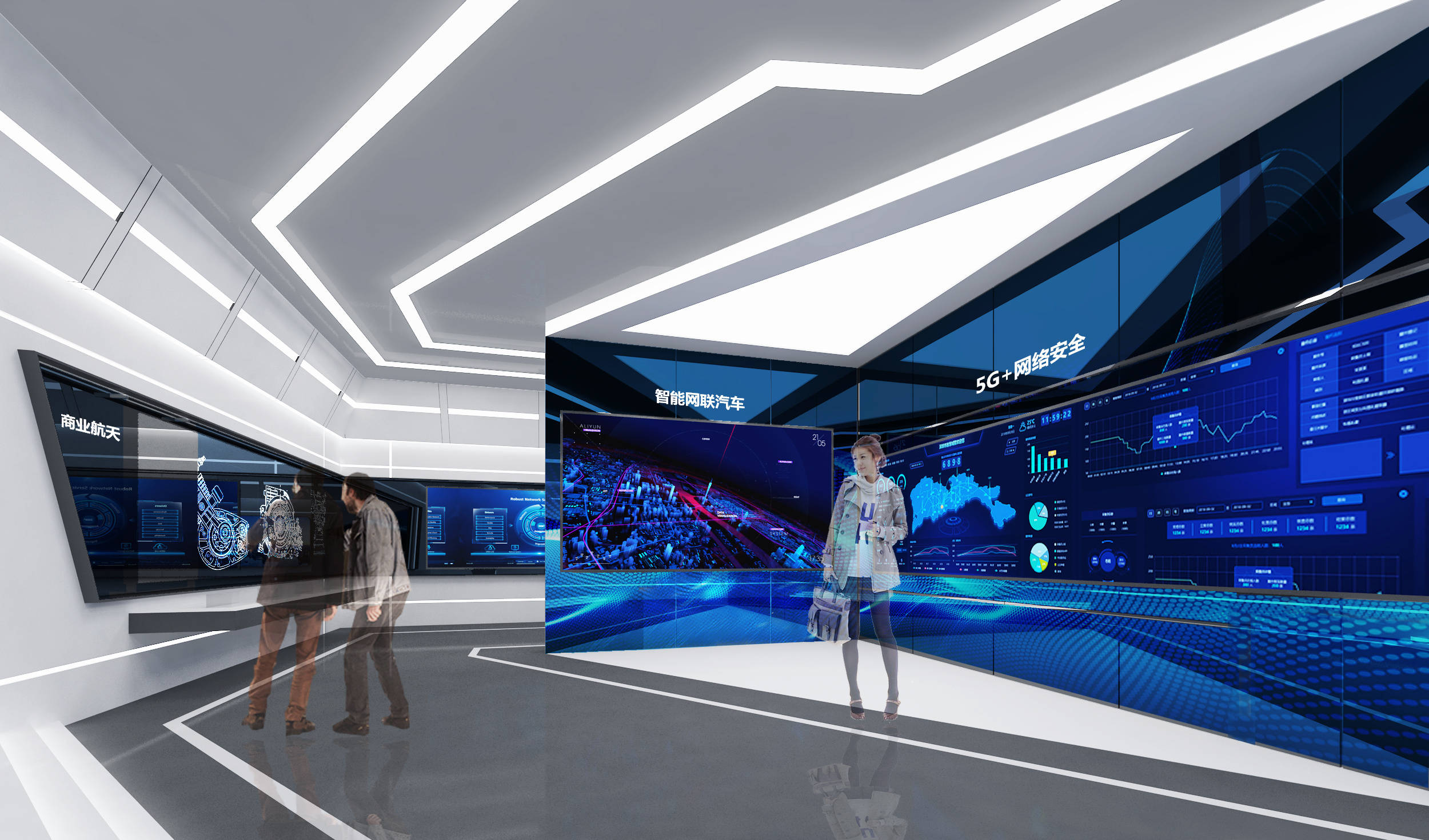 led拼接屏在展厅设计中的应用优势