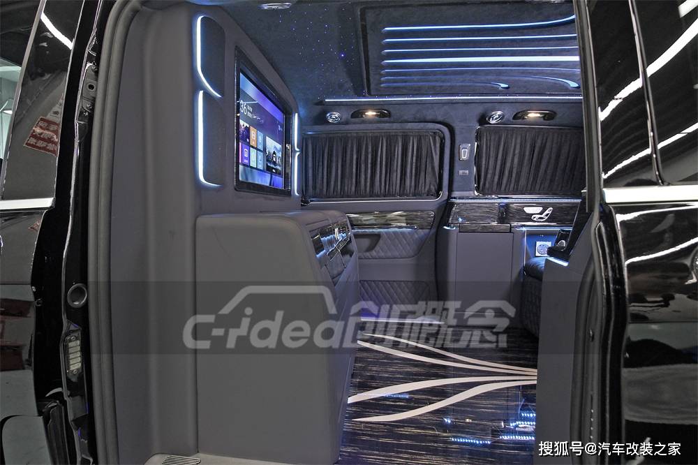 改装奔驰威霆六座全隔断内饰，打造私密的奢华移动空间_搜狐汽车_搜狐网