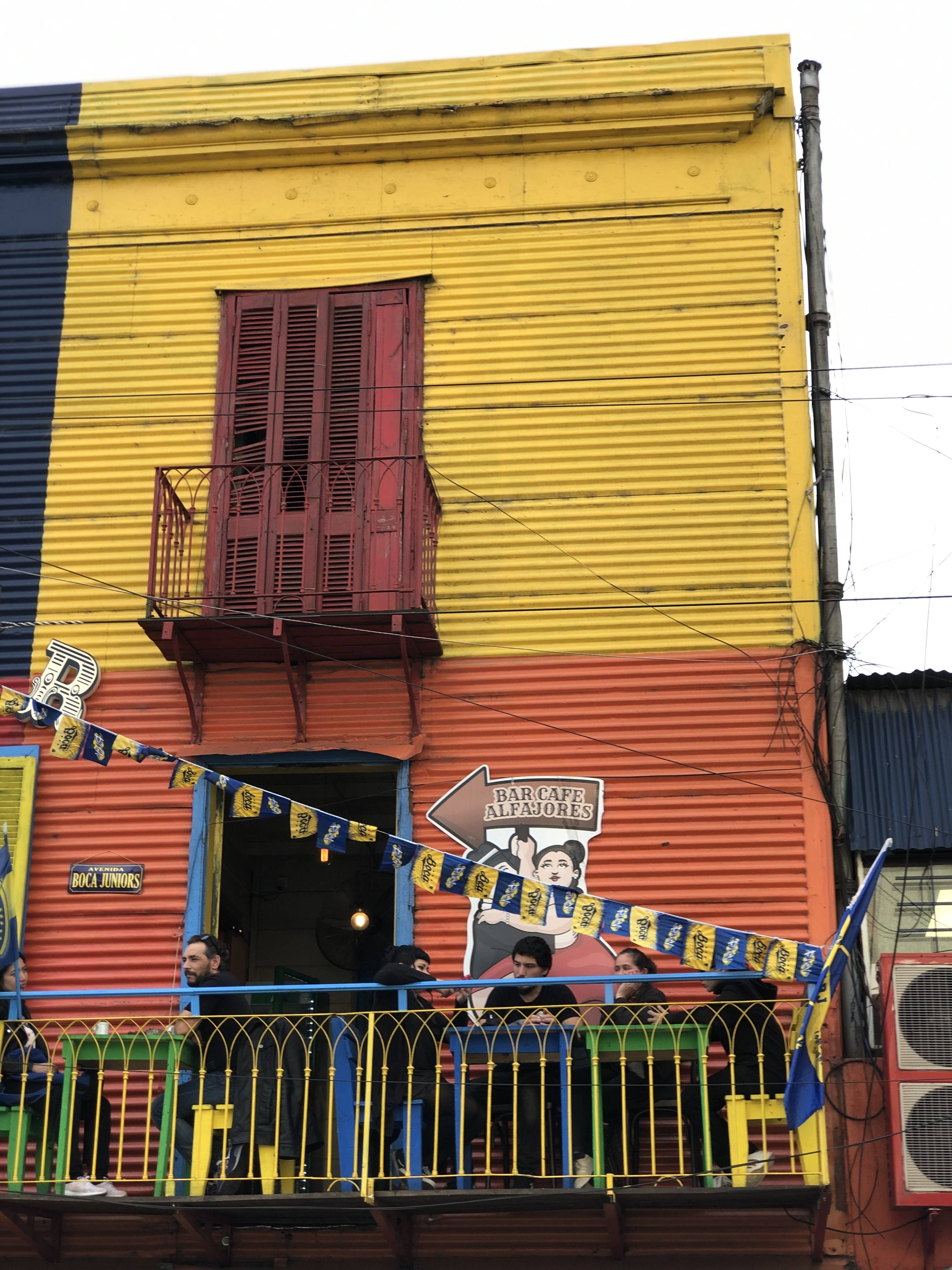 色彩|阿根廷博卡街区的色彩飞杨
