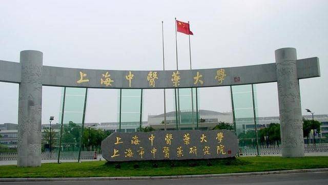 上海中医药大学 校门图片