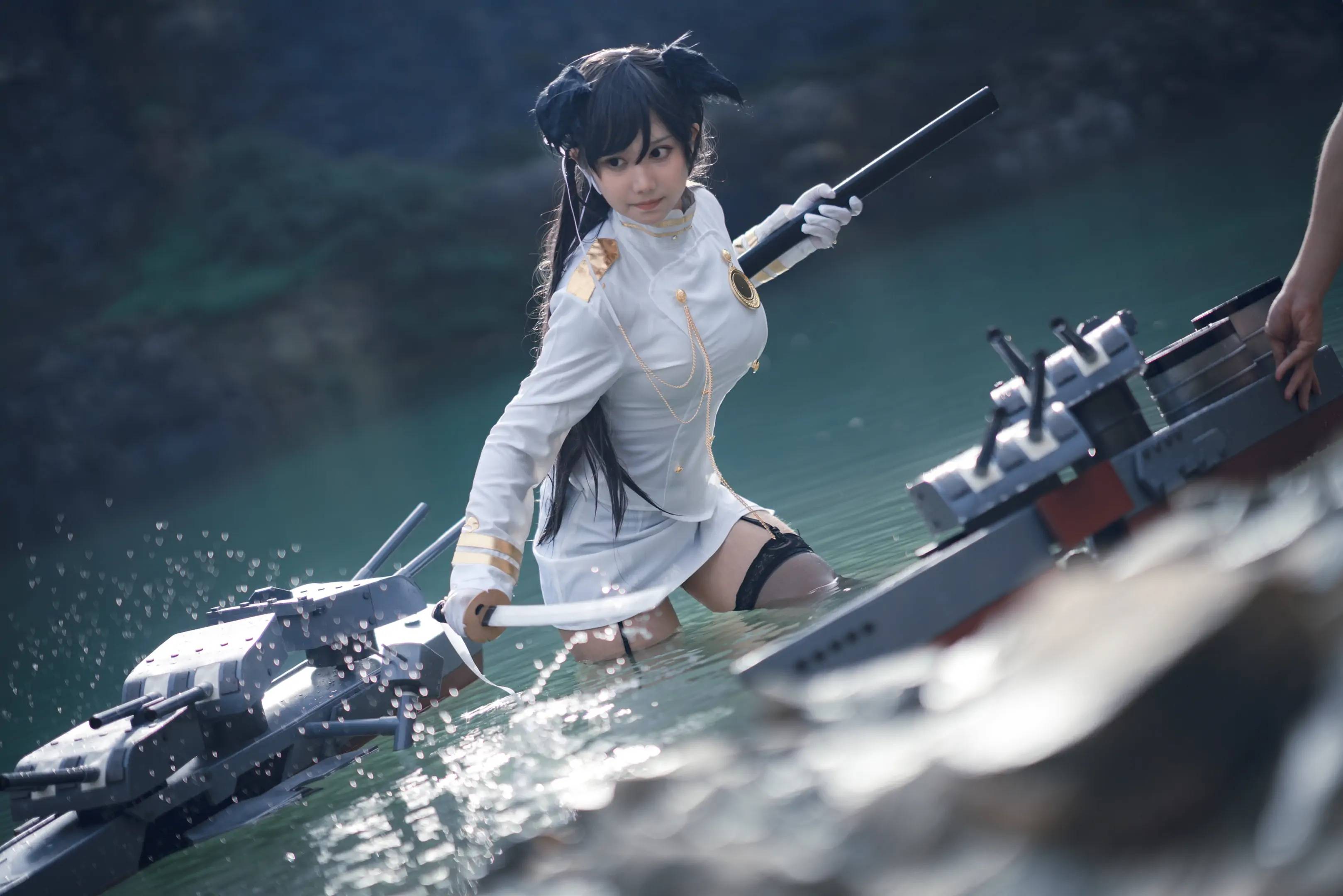 cos美图碧蓝航线爱宕