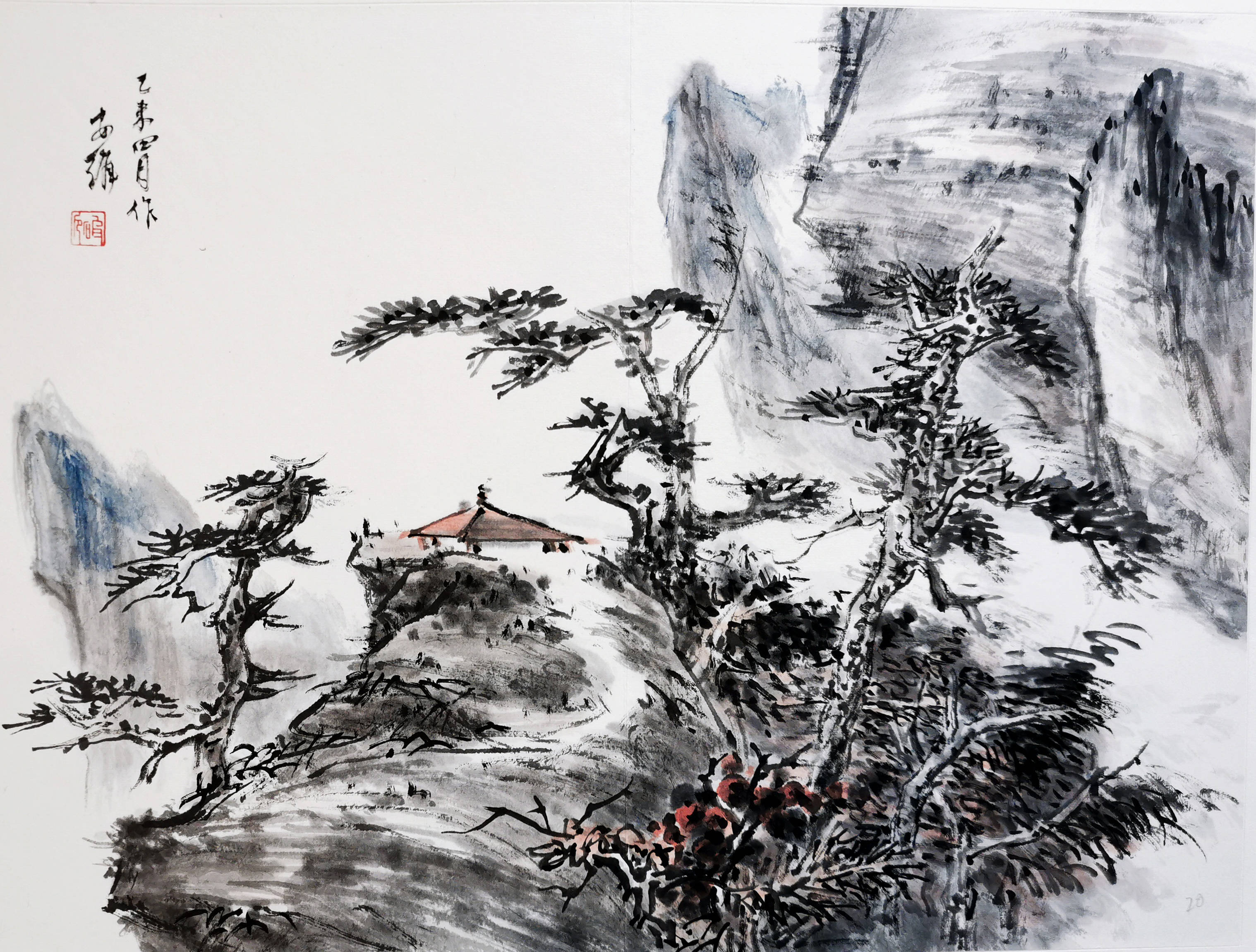 山水画|中国画 | 安为年山水画作品赏析