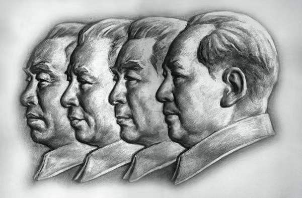 侯一民素描人民币原稿_素描_侯一民_人物