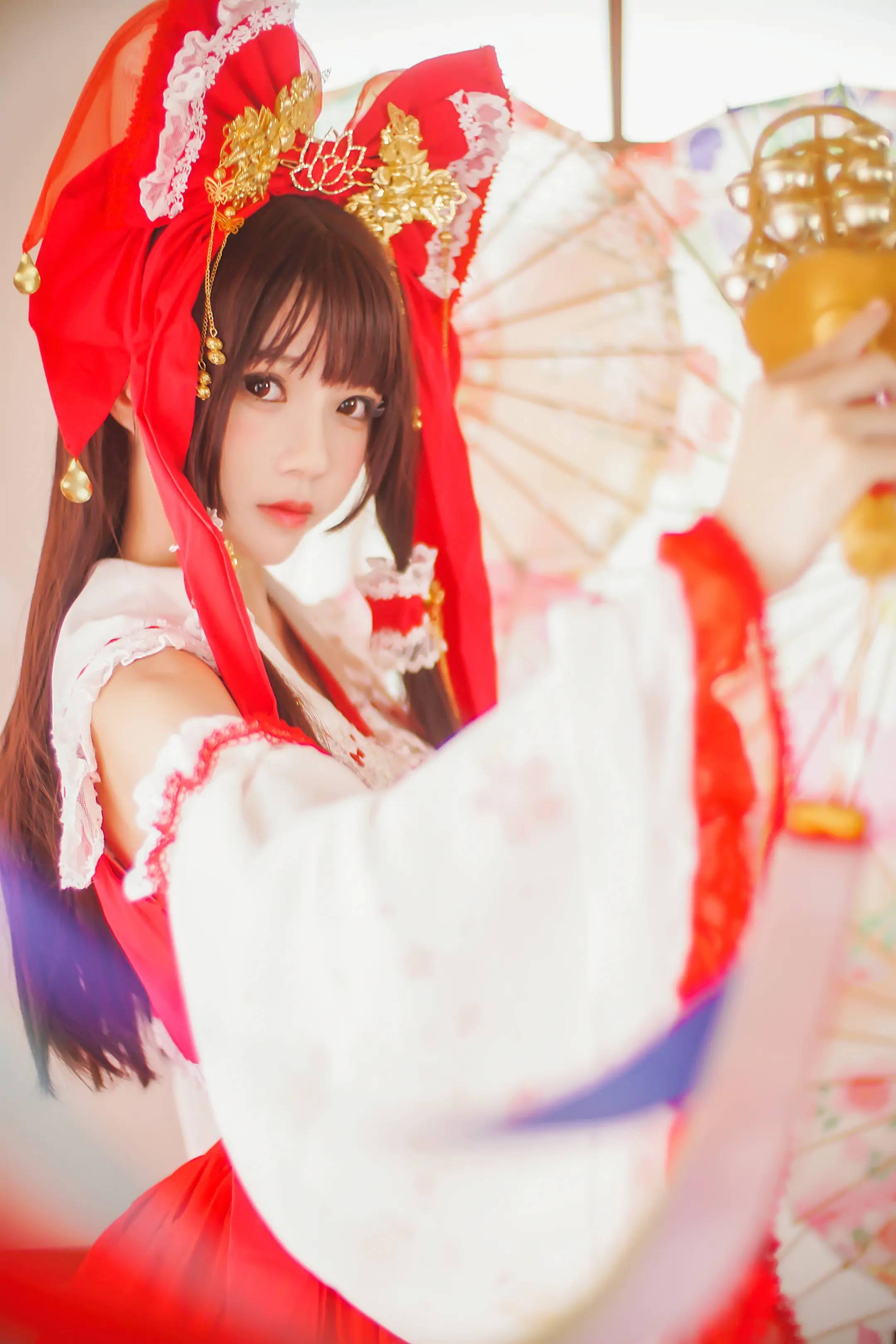 cos:神社巫女博丽灵梦_图片_公众_微信