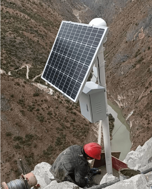 四川某高边坡自动化监测系统应用案例