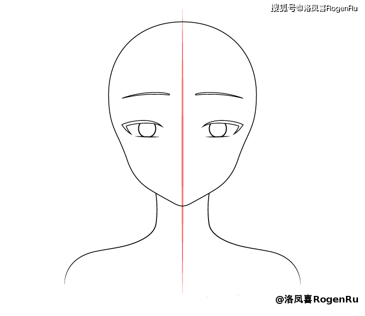 一步步画出一个漂亮的动漫女孩简易教程