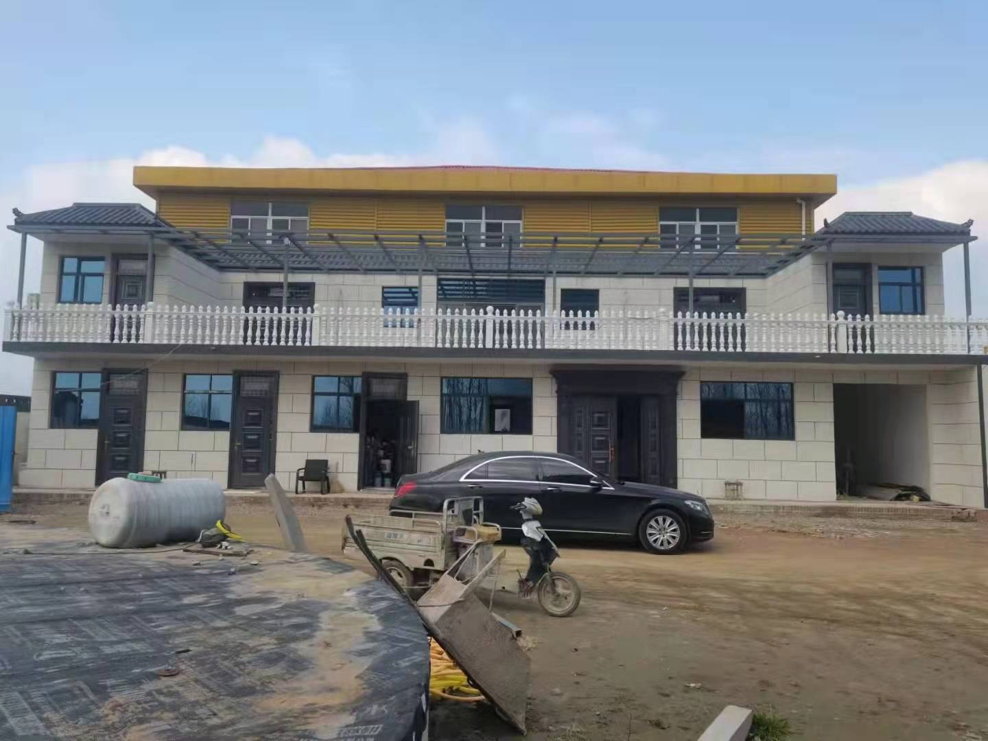 新疆水泥房屋成品图片