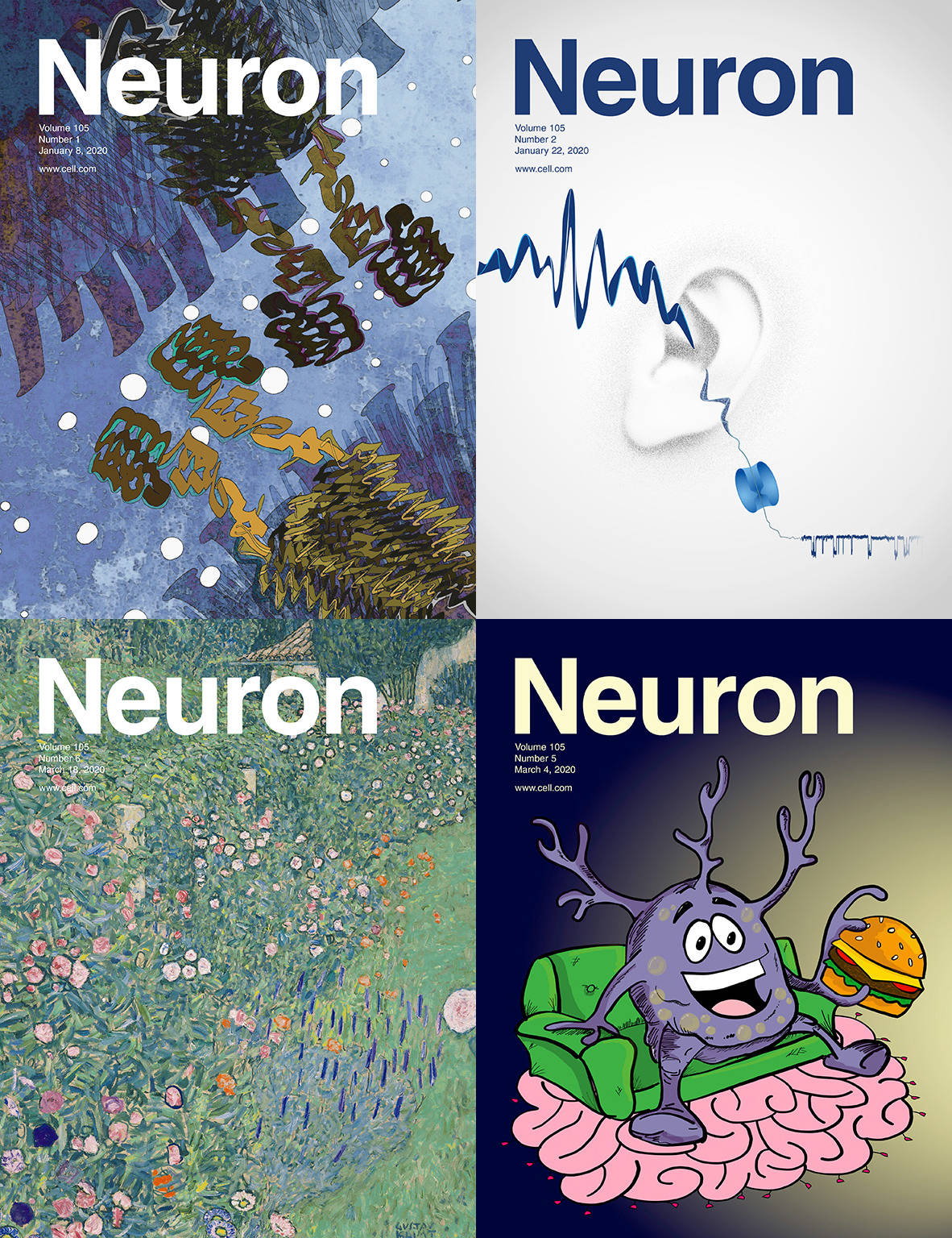 72张neuron精美封面鉴赏丨20192021年上半篇