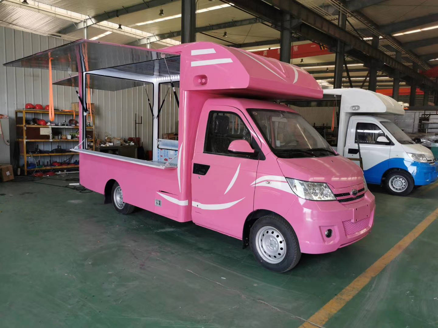 移动多功能外卖快餐车小吃售卖车多少钱一辆