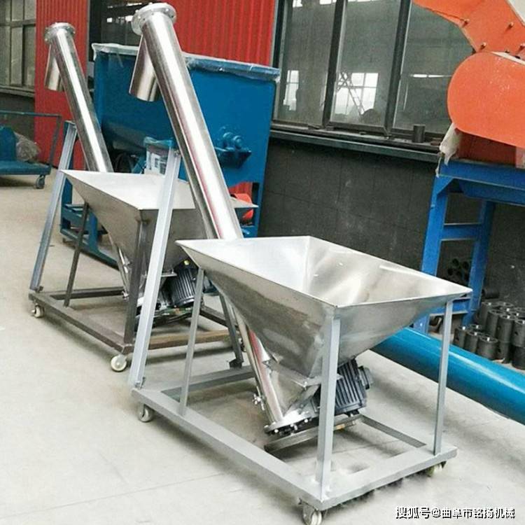 无轴螺旋输送机的结构 本产品主要由驱动装置,头部装配,机壳,无轴螺旋