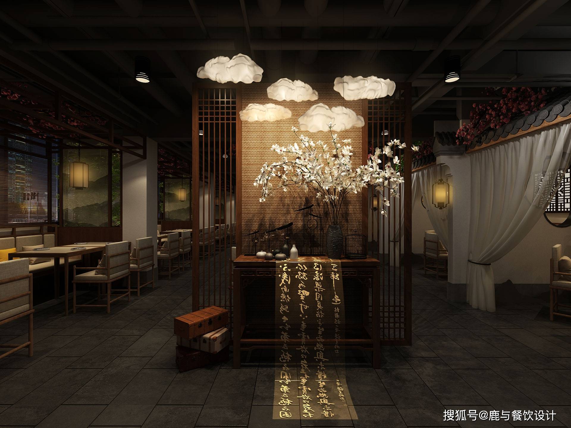 醉三珍特色主题餐厅设计-深圳鹿与设计-搜狐大视野-搜狐新闻