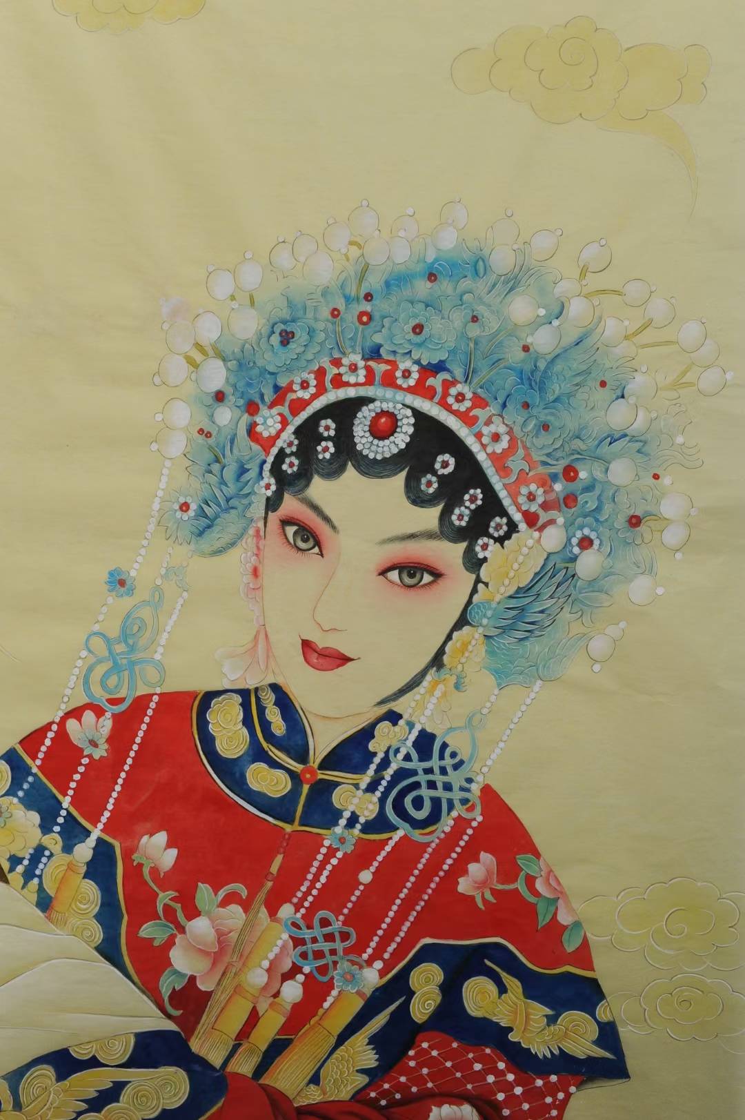 齐鲁工笔女画家韩梅