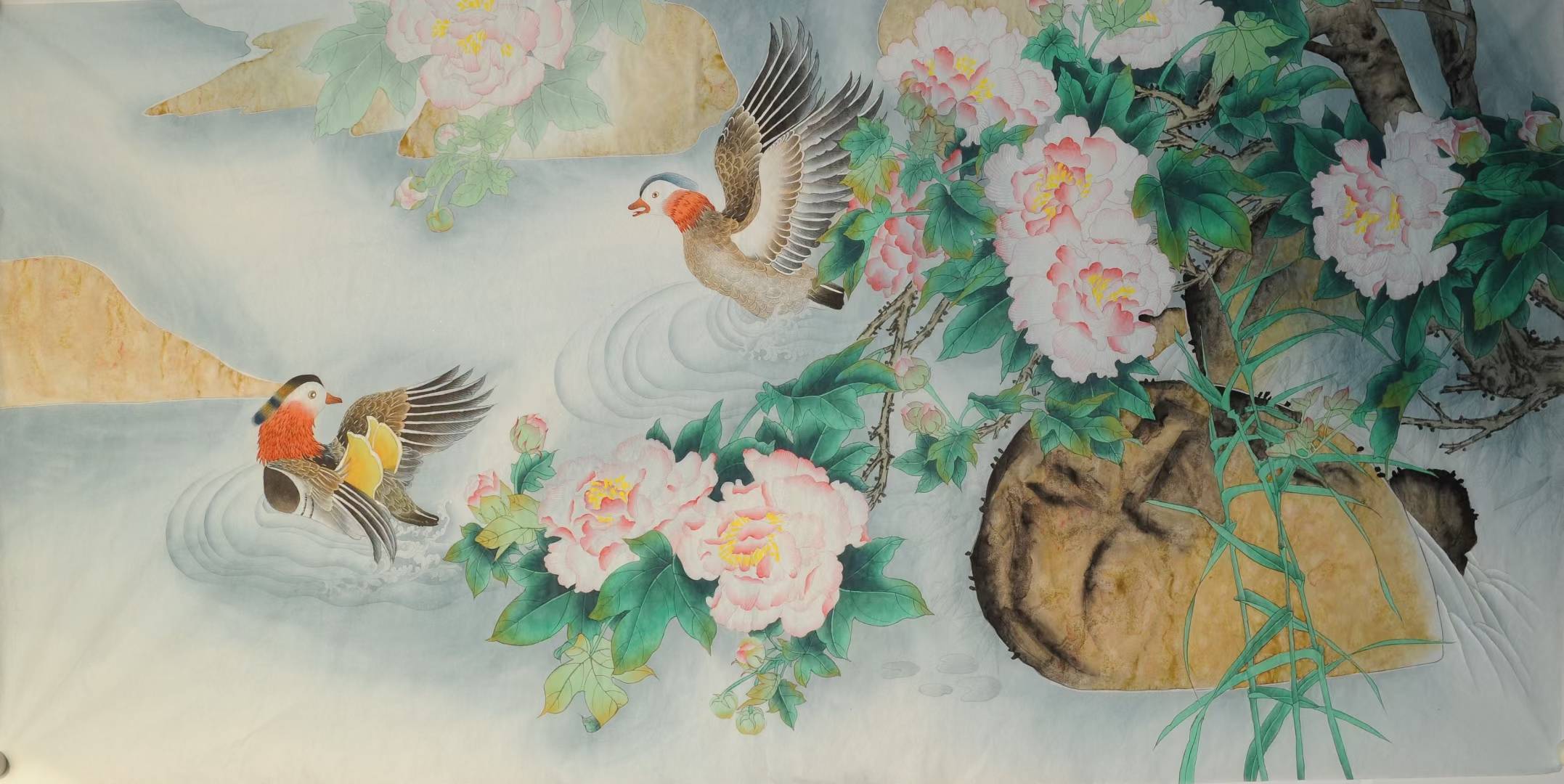 齐鲁工笔女画家——韩梅_作品_花鸟画_创作