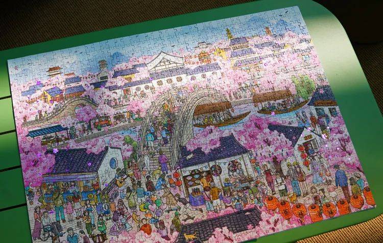 拼图推荐253樱花控的春天花见时节