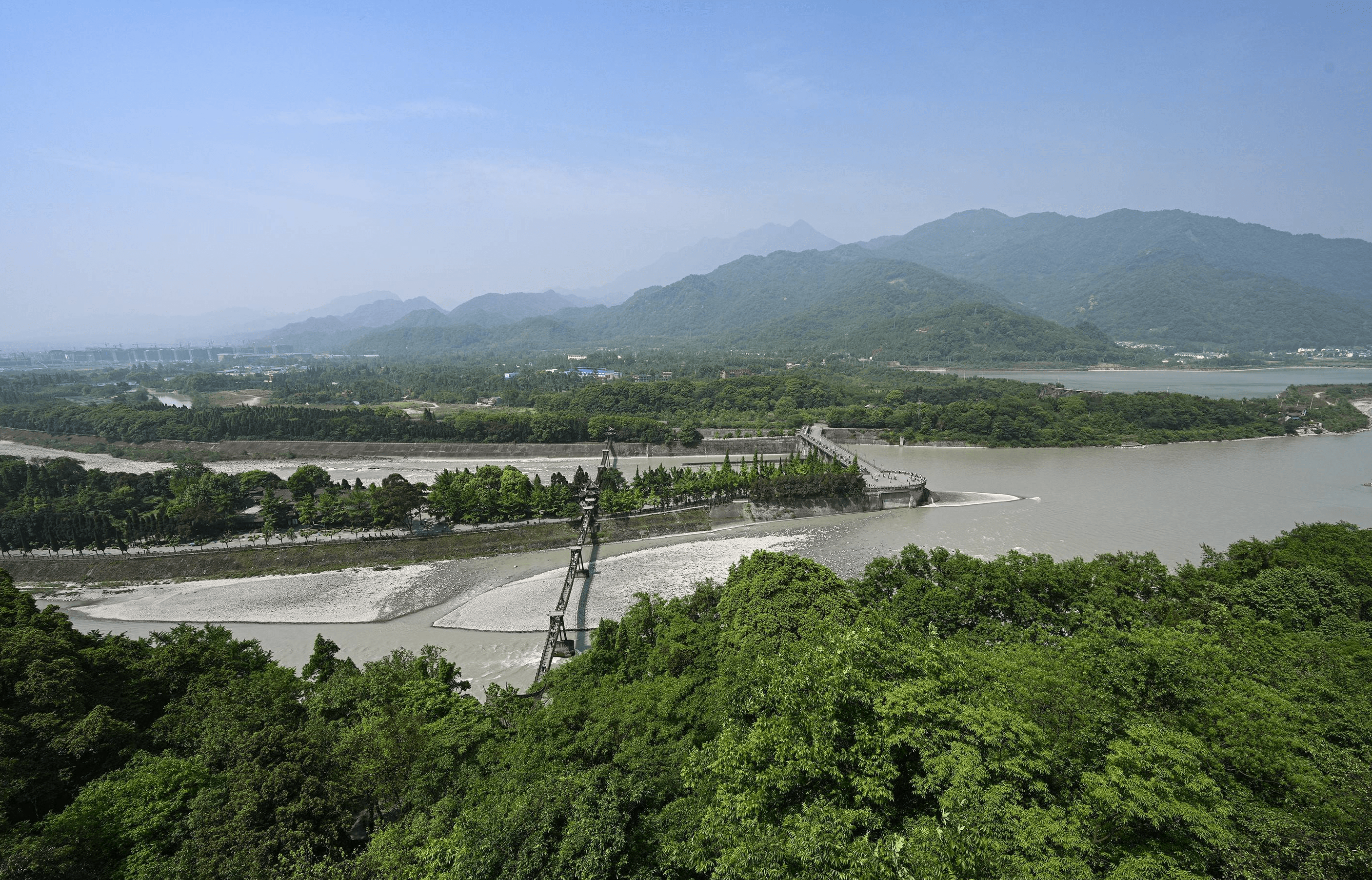 原创中国水利工程的伟大奇迹都江堰是怎样运行的灌溉方法无与伦比