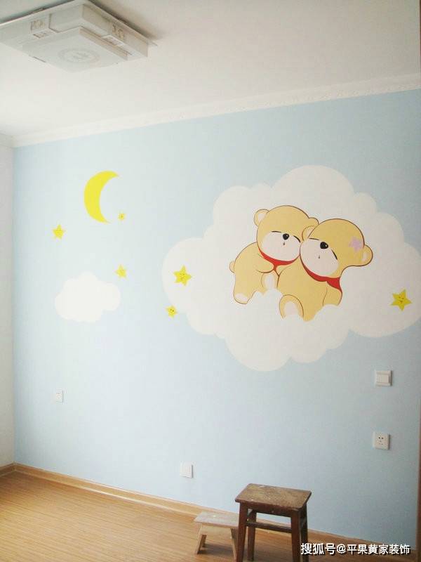 平果市儿童房墙绘墙体彩绘