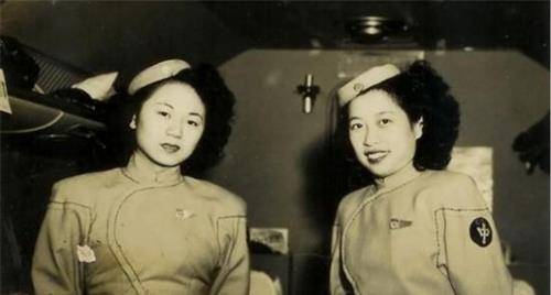 柏森 民国第一批空姐老照片：个个颜值出众，当年的审美比现在好？