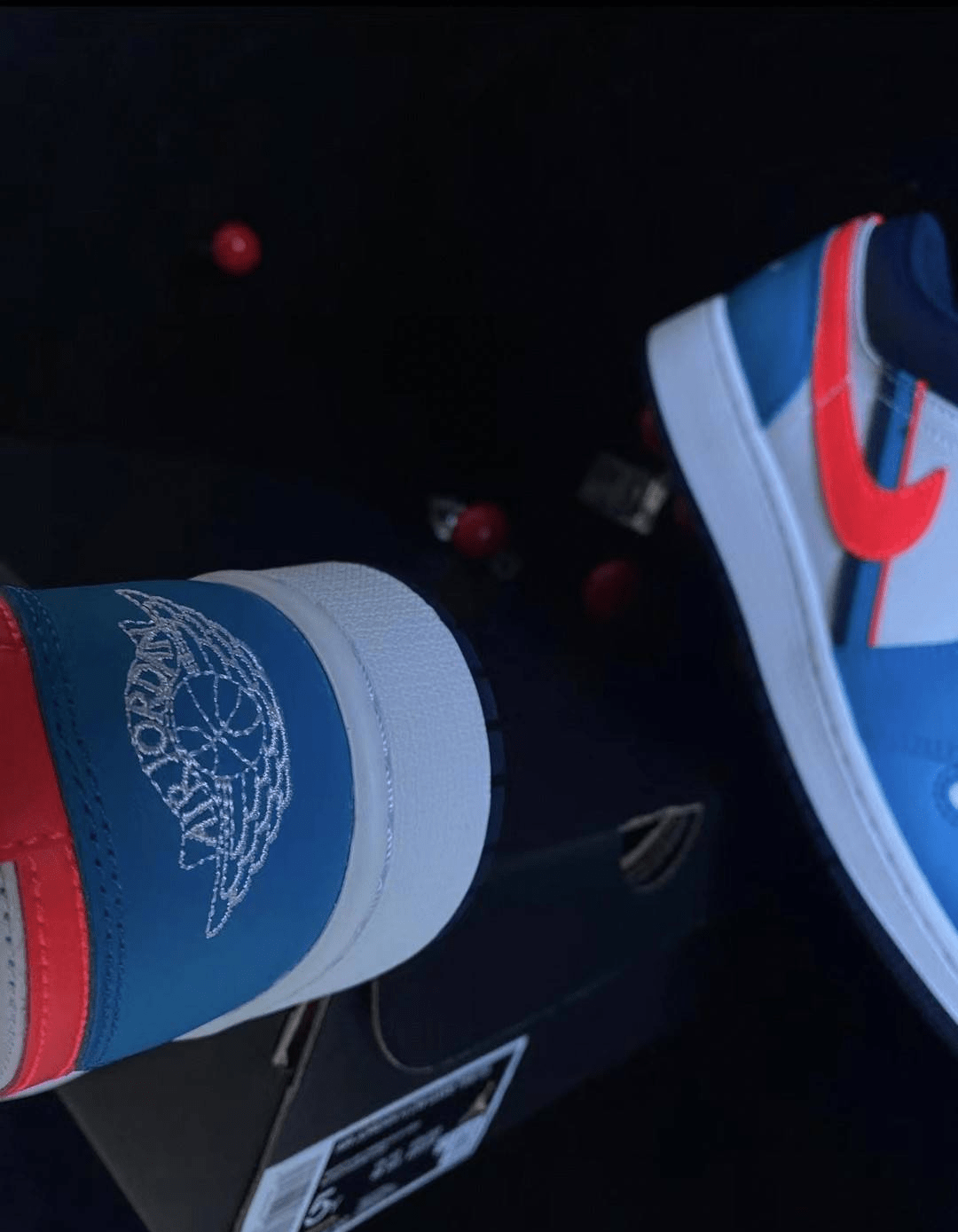 时间 新鞋开箱——Air Jordan 1 Low&quot;Game Time&quot;游戏时间（GS）蓝红白