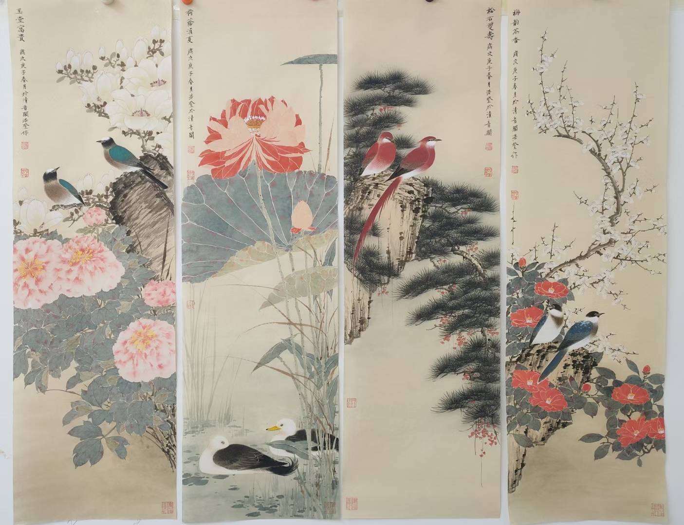 天津美院画家张浩登