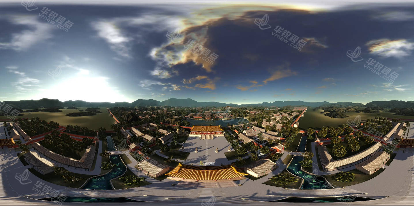 vr3d全景視頻,沉浸式感受高逼真的仿真場景_圓明園_景區_視角