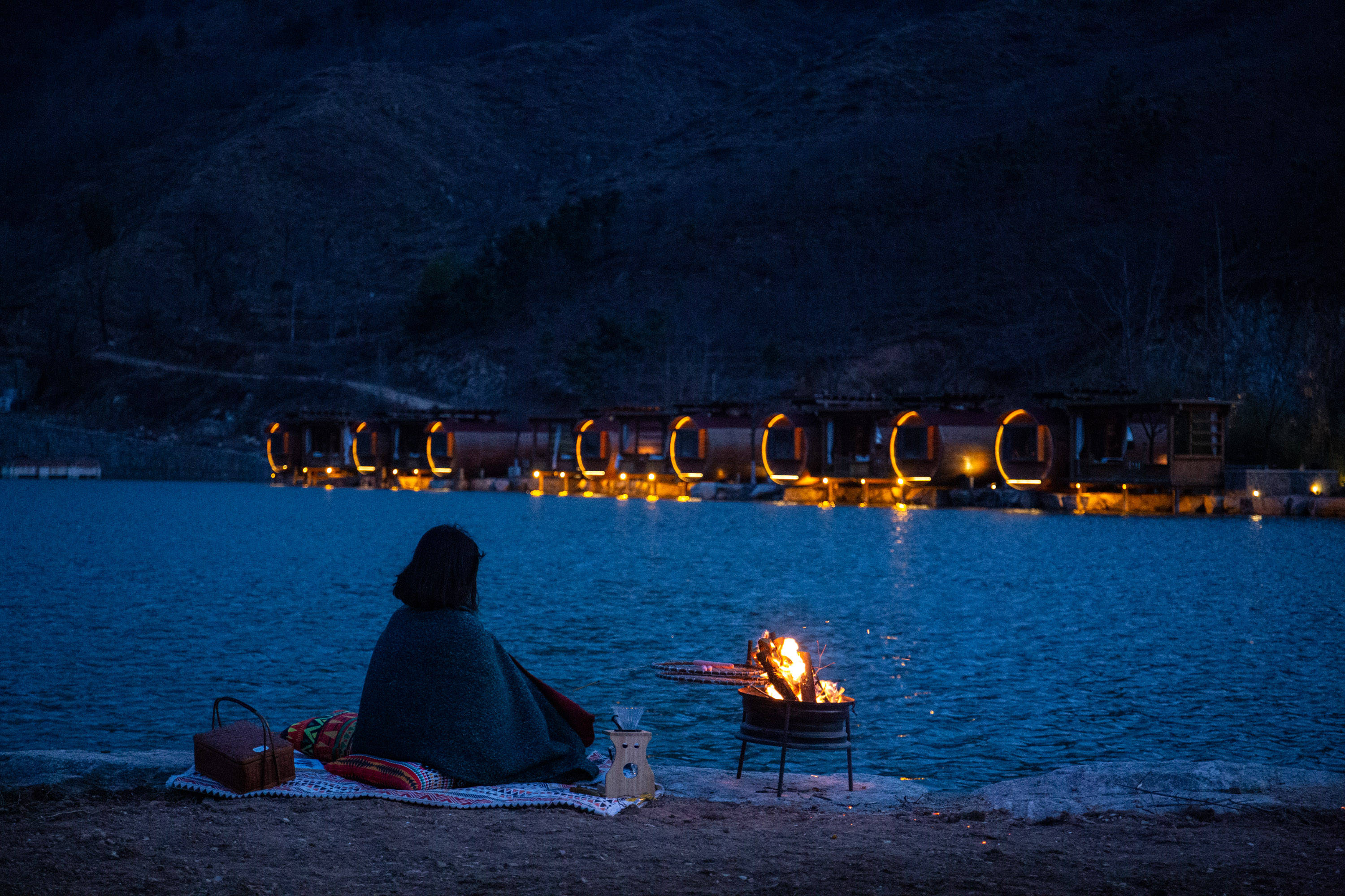观星露营济南爆款星空营地轻松出大片